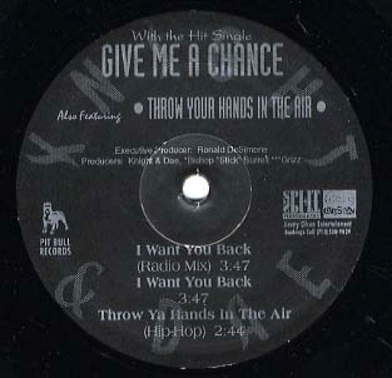 Knight & Dae : Give Me A Chance / Throw Ya Hands In The Air (12")