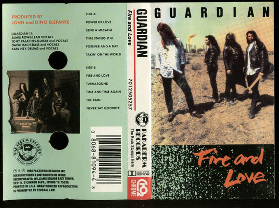Guardian (3) : Fire And Love (Cass, Album)