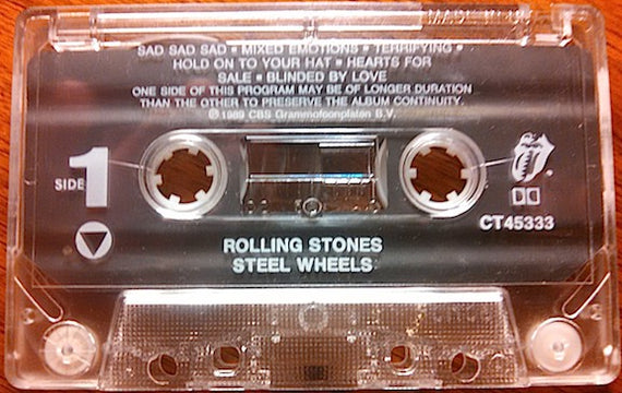 Rolling Stones* : Steel Wheels (Cass, Album)