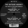 The Outside Agency : The Case Of The Black Bubbles (12")