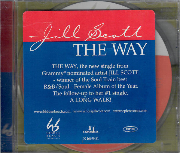 Jill Scott : The Way (CD, Single, Promo)