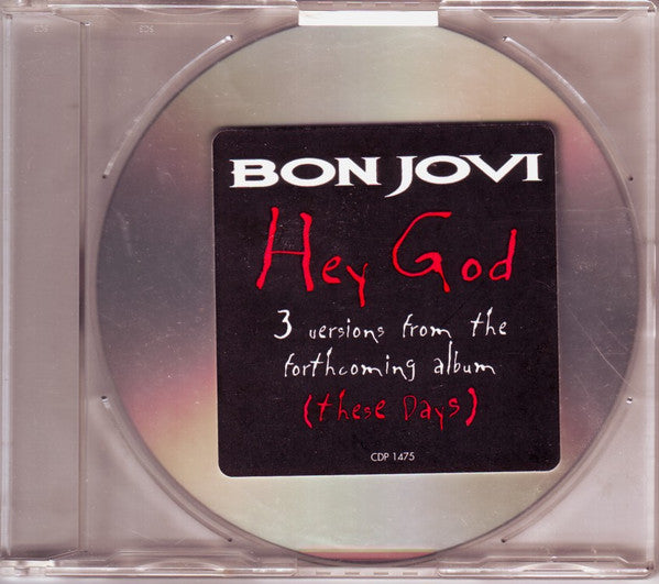 Bon Jovi : Hey God (CD, Single, Promo)