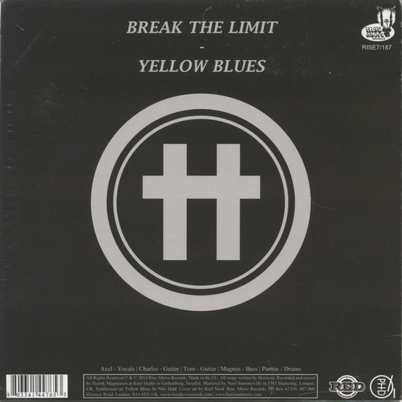 Horisont : Break The Limit (7", Single, Ltd)