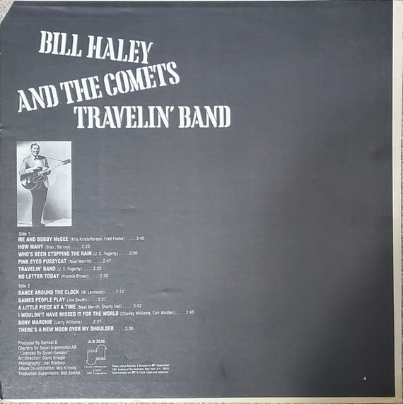 Bill Haley And The Comets* : Travelin' Band (LP, Album)
