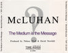 David Newfeld : The Medium Is The Message - Marshall McLuhan (CD, Album, Ltd)