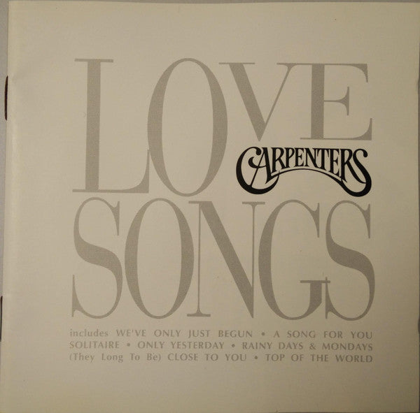 Carpenters : Love Songs (CD, Comp, Club)