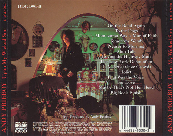Andy Prieboy : ...Upon My Wicked Son (CD, Album)