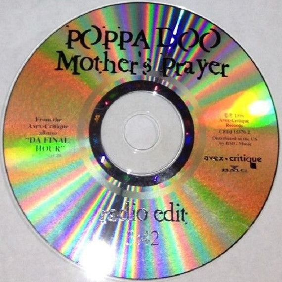Poppa Doo : Mother's Prayer (CD, Single, Promo)