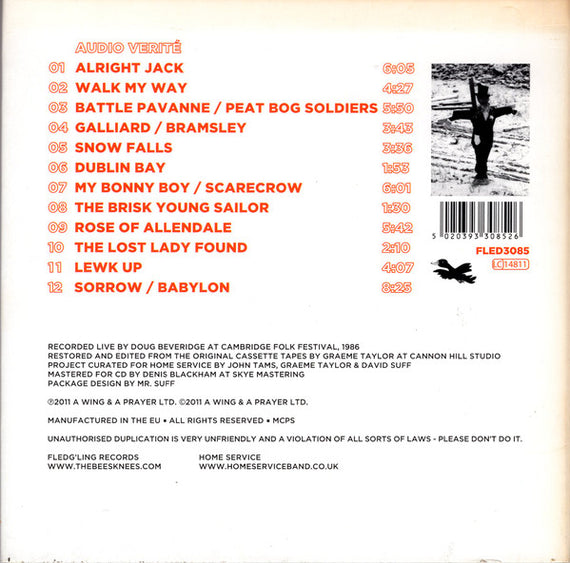 Home Service : Live 1986 (CD, Album)