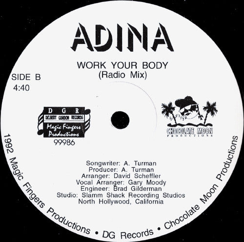 Adina (2) : Work Your Body (12")