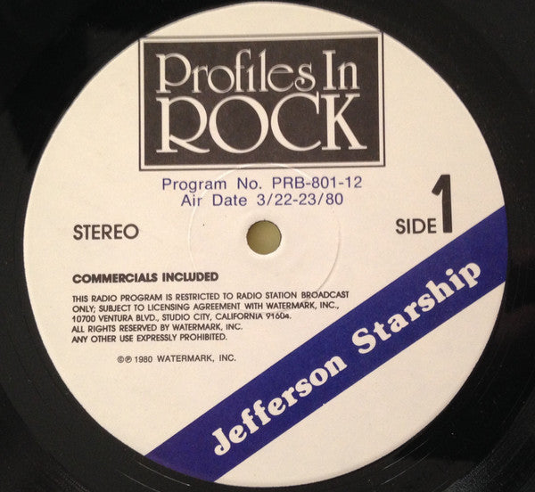 Terry McGovern, Jefferson Starship : Jefferson Starship (LP, Transcription)