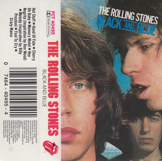 The Rolling Stones : Black And Blue (Cass, Album, RE)