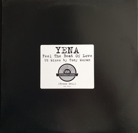 Yena : Feel The Beat Of Love (12", Promo)