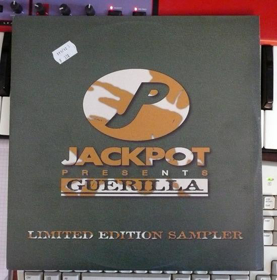 Various : Jackpot Presents Guerilla - Limited Edition Sampler (12", Ltd, Smplr)