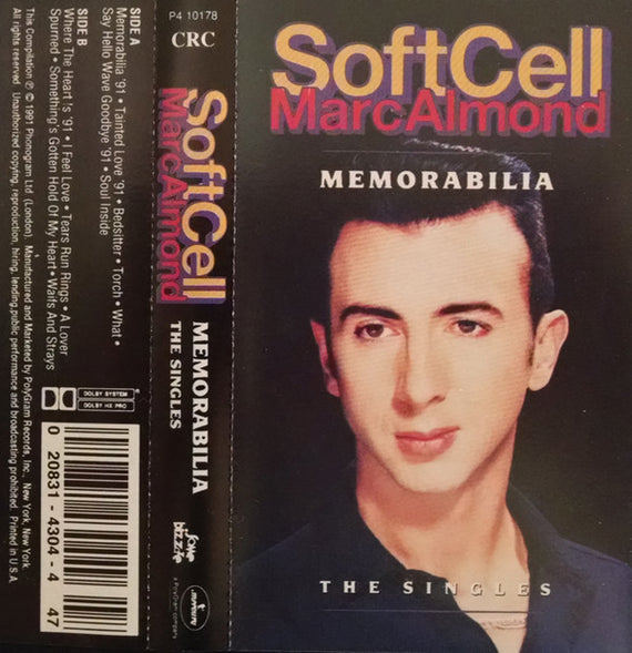 Soft Cell / Marc Almond : Memorabilia - The Singles (Cass, Comp, Club)