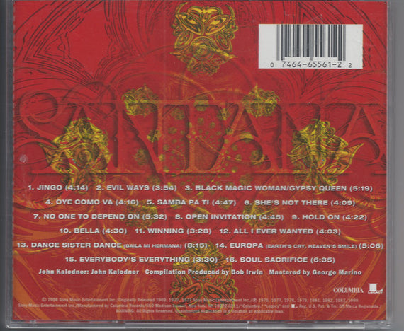 Santana : The Best Of (CD, Comp)