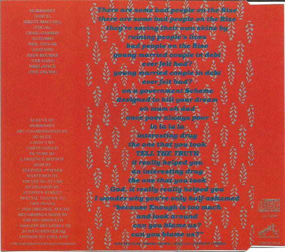 Morrissey : Interesting Drug (CD, Single)