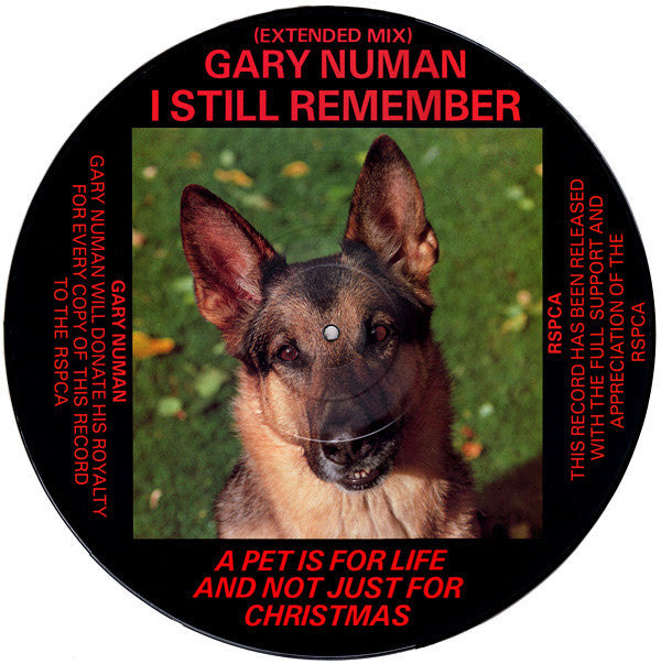 Gary Numan : I Still Remember (12", Single, Pic)