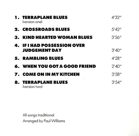 Paul Williams & Friends* : In Memory Of Robert Johnson (CD, Album, RE)