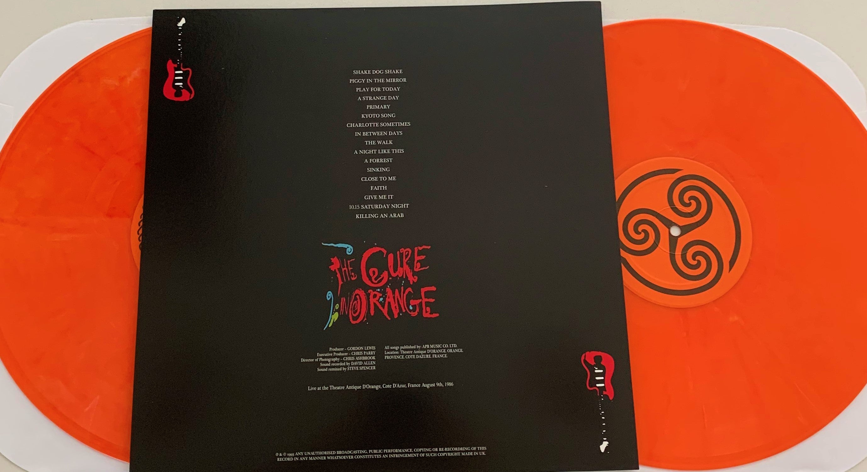 The Cure - In Orange - 2X LP Orange Vinyl – Airwaves Records