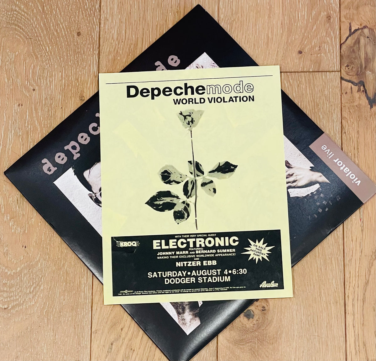 Depeche Mode Violator Tour