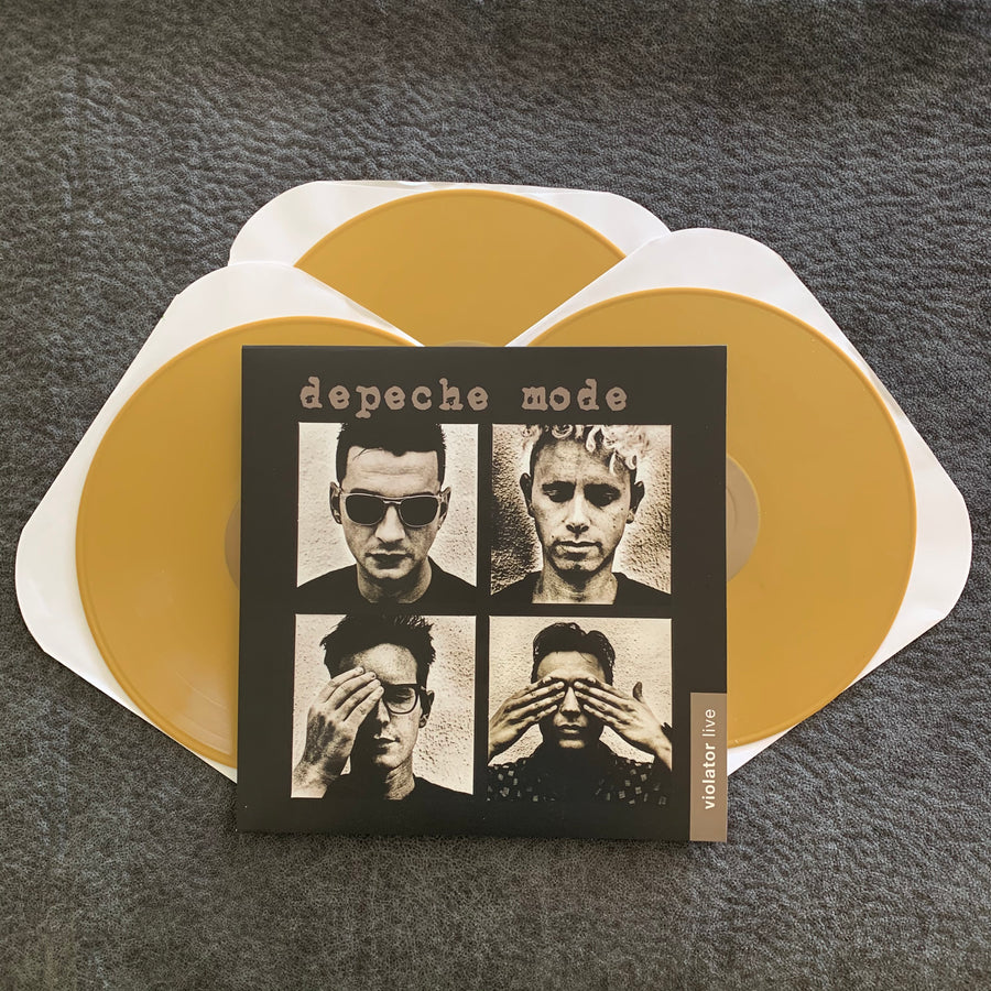 Depeche Mode ‎– Violator 1990 World Violation Tour LIVE 3x LP Vinyl